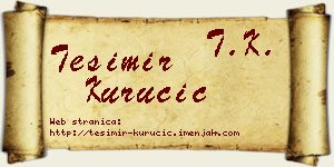 Tešimir Kurucić vizit kartica